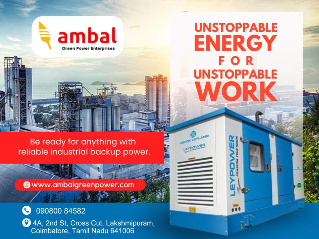 Commercial Generators for Business Power