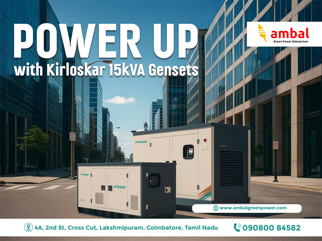 Kirloskar 15 kVA Generator