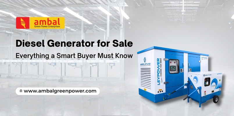 Diesel generator for sale in Coimbatore